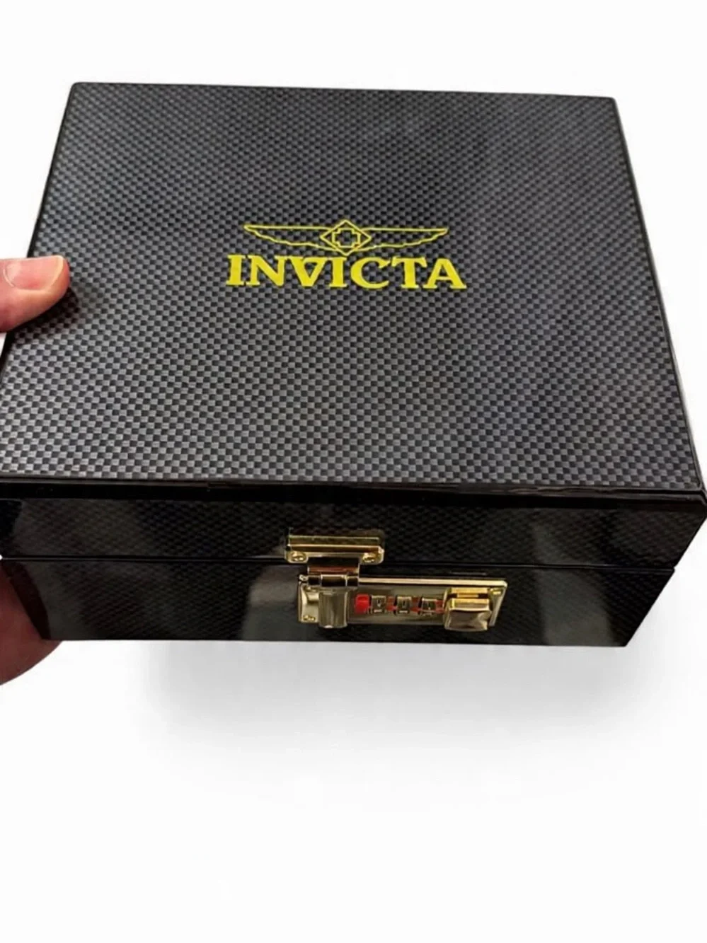 Invicta Celestial Orbitha Red and Black Skeleton Dial Men's Automatic Watch NWT